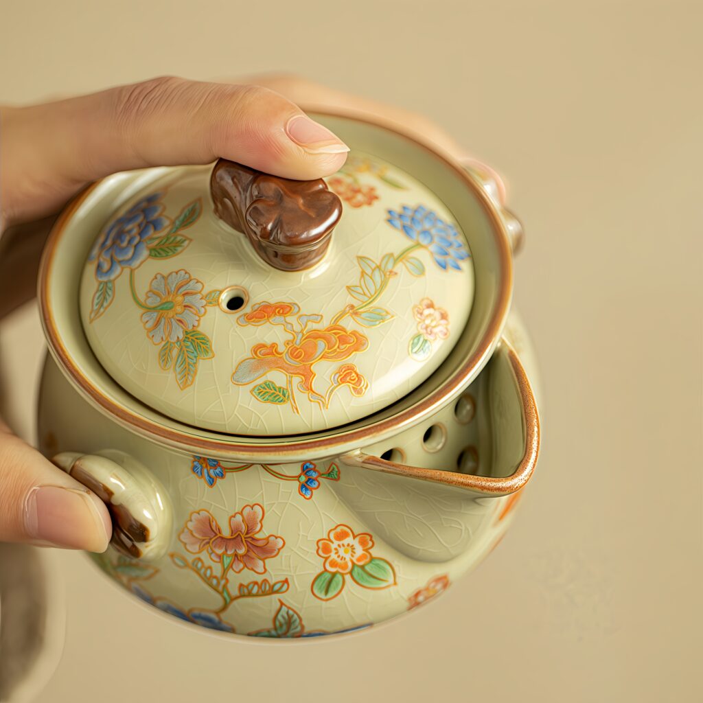 Imitation of Song Ru Kiln Peacock Handheld Pot 6 O1CN012oydrL2Jaf5kpNdem 2217662179438 0 cib