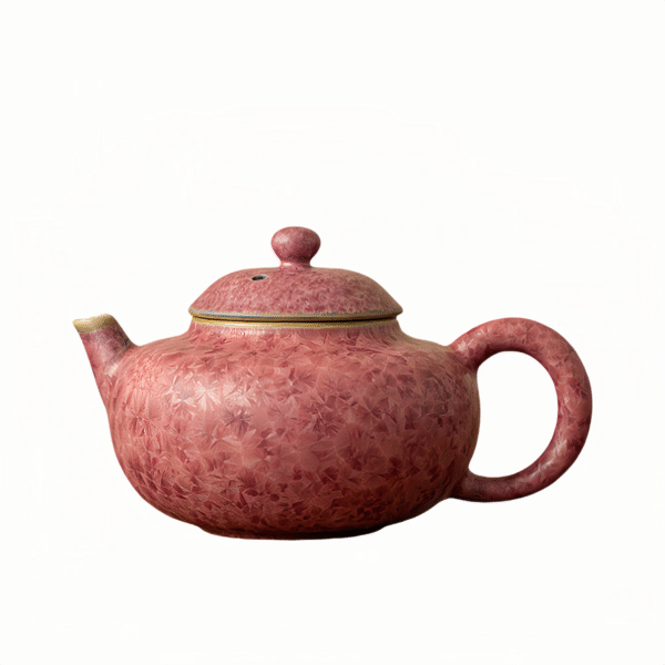 O1CN0130sacB2Jaf5ke3DmV_!!2217662179438-0-cib Powder Crystal Glaze - Wanhua Kiln Colored Little Fat Teapot