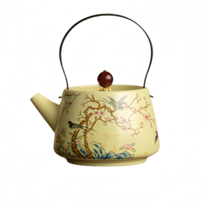 Imitation of Song Ru Kiln - Joyful Eyebrow - Lifting Beam Pot