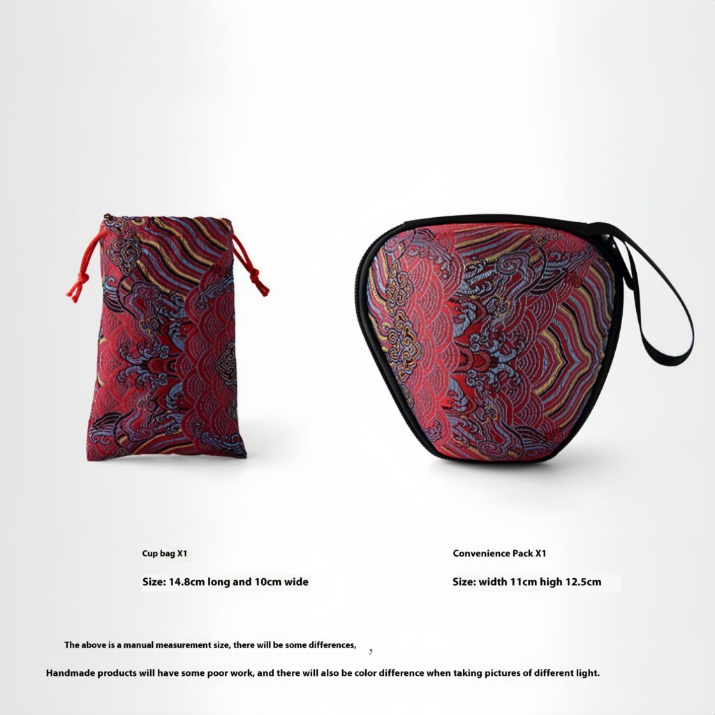 Yangzhi Jade Porcelain Travel Tea Set Portable Kung Fu Teapot Outdoor Quick Customer Cup Gift