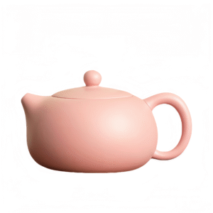 Handmade mineral powder purple clay teapot, ceramic Xishi teapot