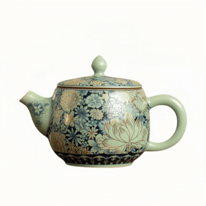 Ruyao Wanhua Gilded Peony Xishi Hanwa Teapot