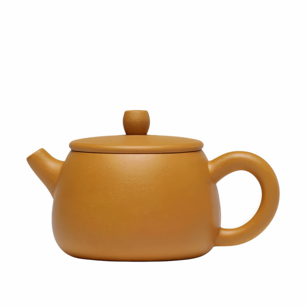 Mini pot ball hole purple clay pot