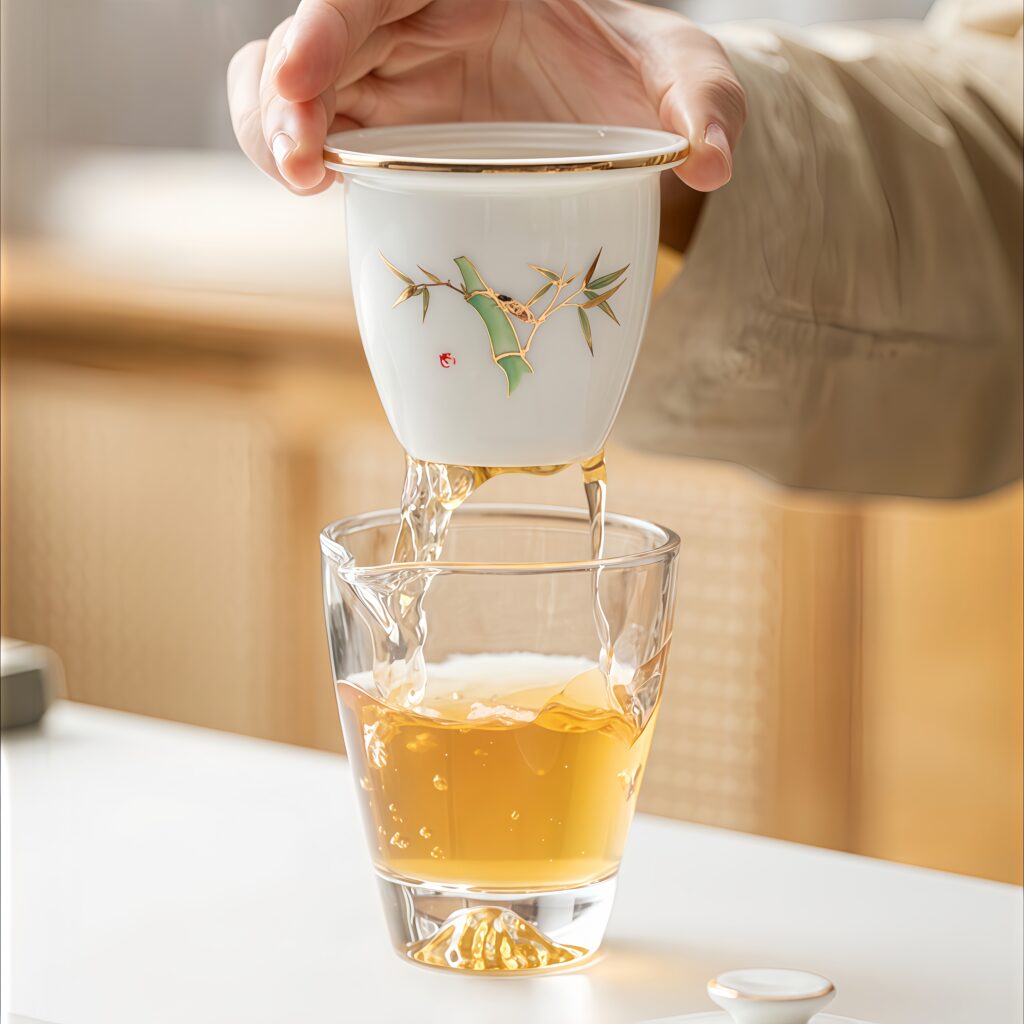 Yangzhi Jade Porcelain Travel Tea Set Portable Teapot