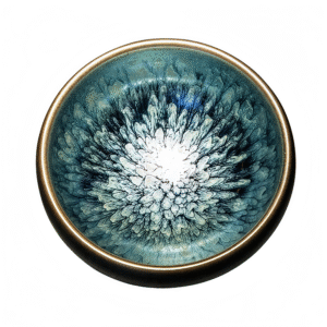 Jianzhan tea cup hundred flowers meditation