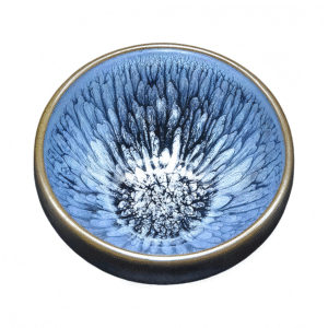 Crystal Hundred Flowers Bowl Building Teacup