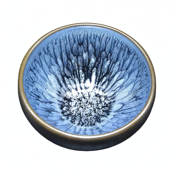 Crystal Hundred Flowers Bowl Building Teacup