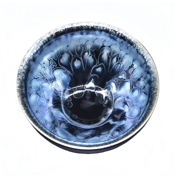 Build a Teacup: Blue Lotus Flower Bouquet Mouth Cup